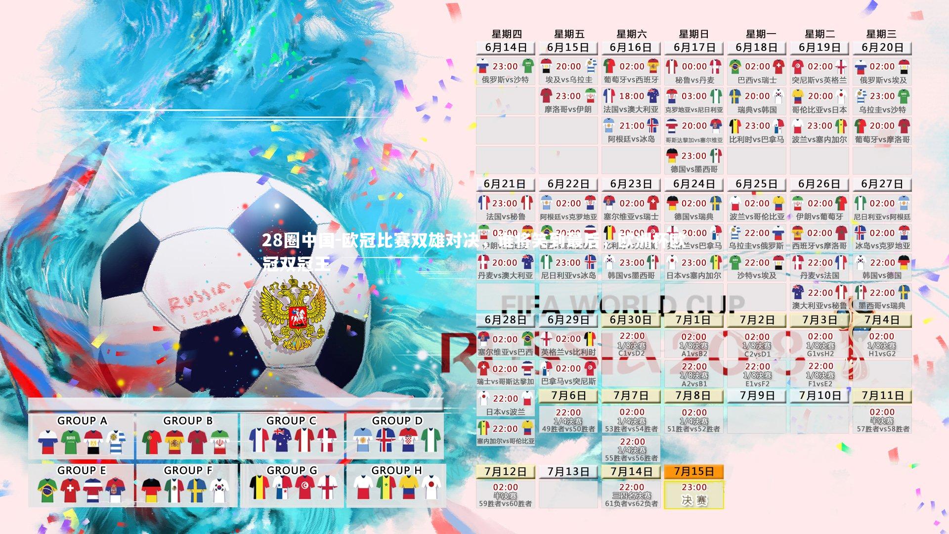 欧冠比赛双雄对决，谁将笑到最后，欧洲杯欧冠双冠王